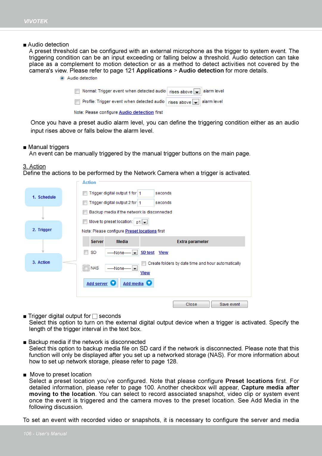 Vivotek SD8364E, M user manual Vivotek 