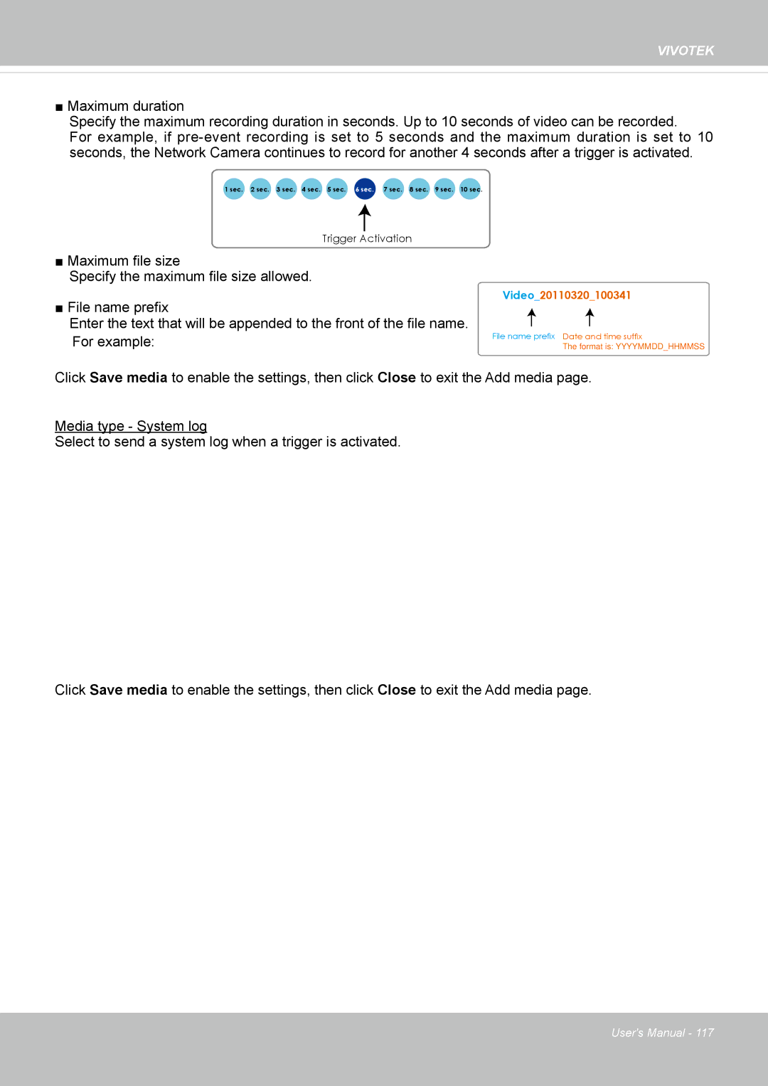 Vivotek SF8172 user manual Video20110320100341 