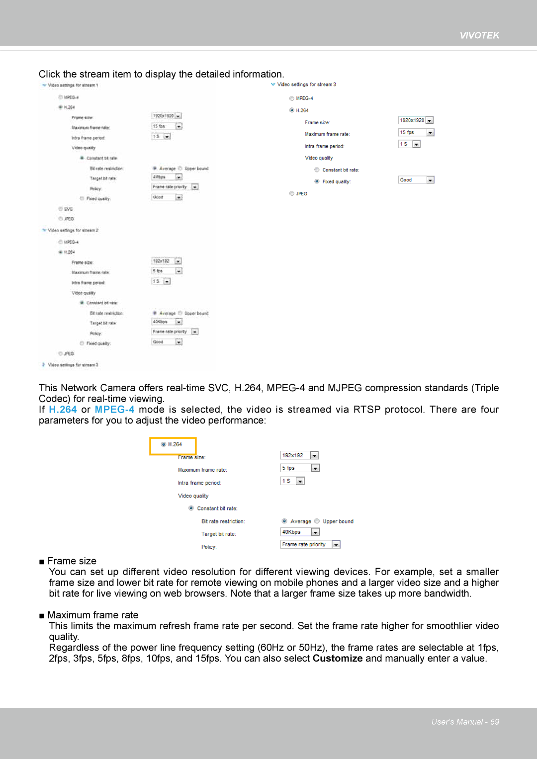 Vivotek SF8172 user manual Vivotek 