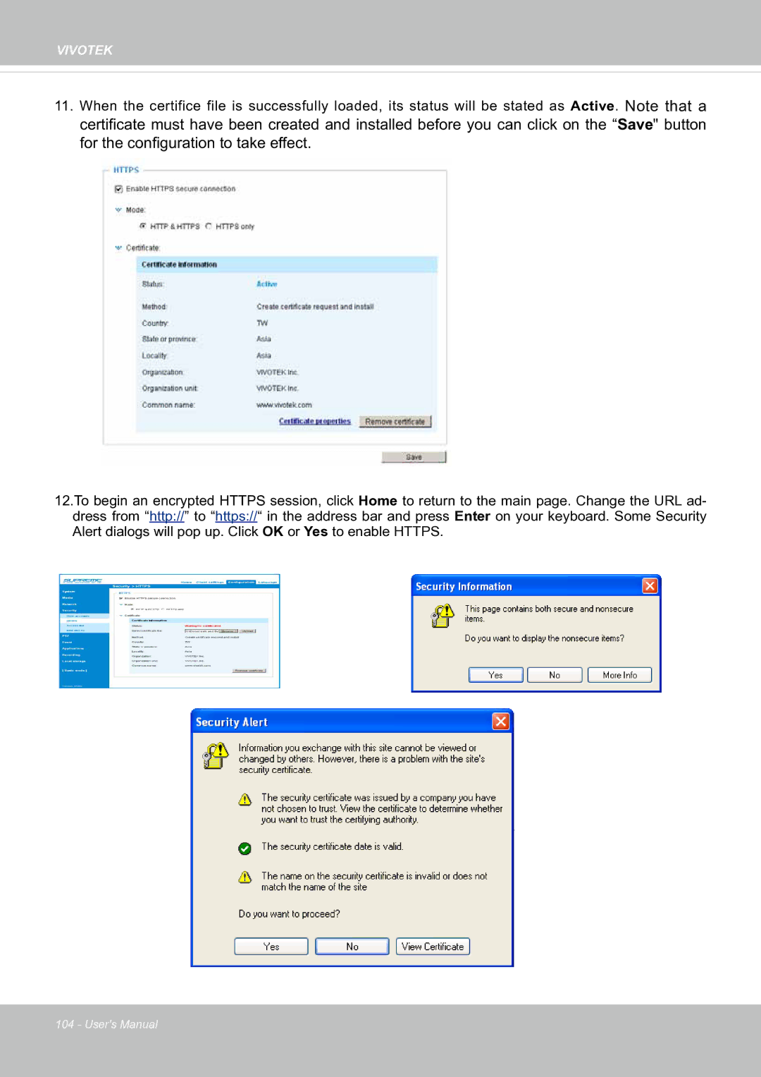 Vivotek SF8174 user manual Vivotek 