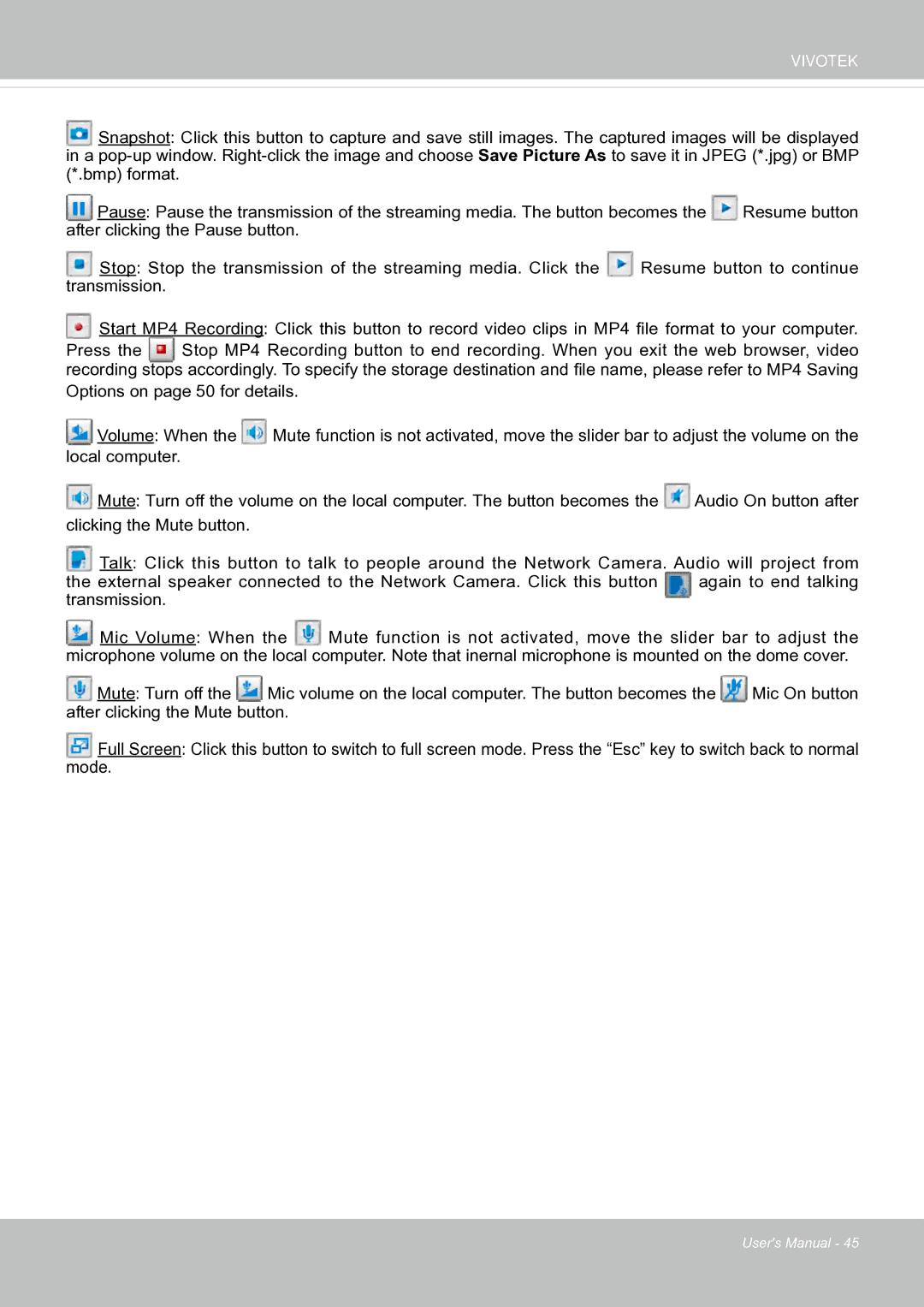 Vivotek SF8174 user manual Vivotek 