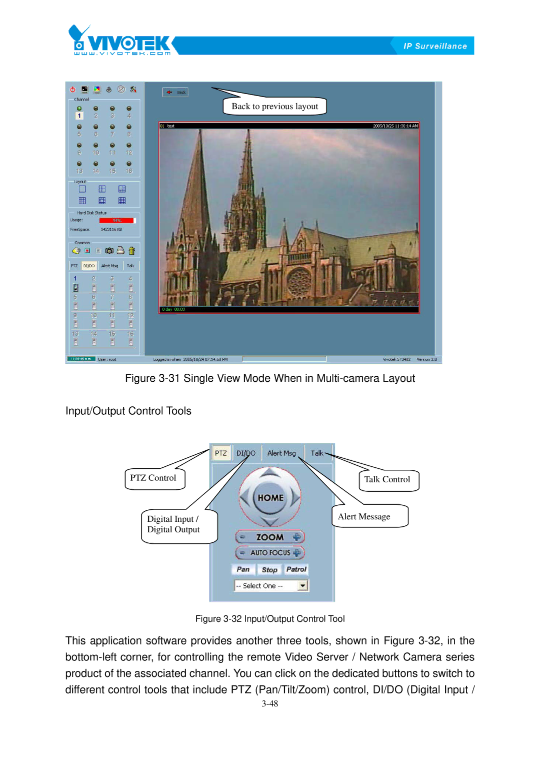 Vivotek ST3402 user manual Input/Output Control Tool 