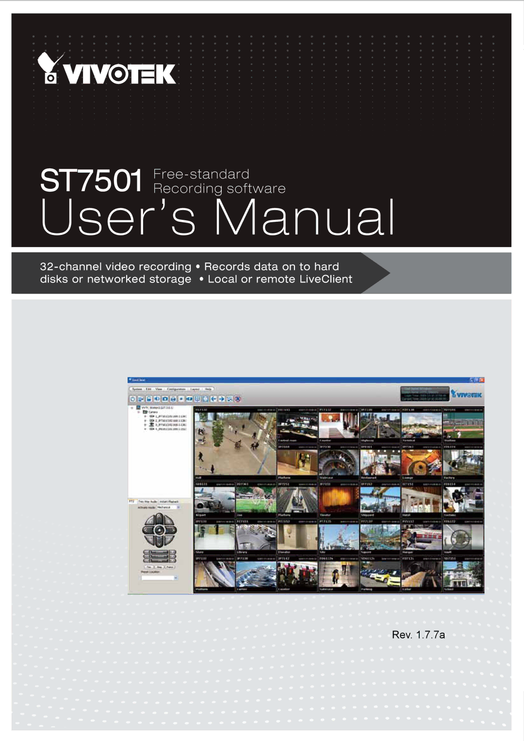 Vivotek st501 user manual Rev .7.7a 