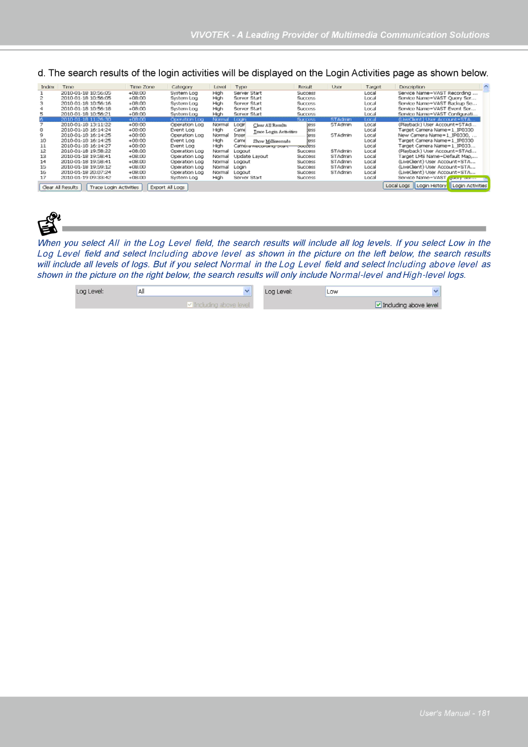 Vivotek st501 user manual 