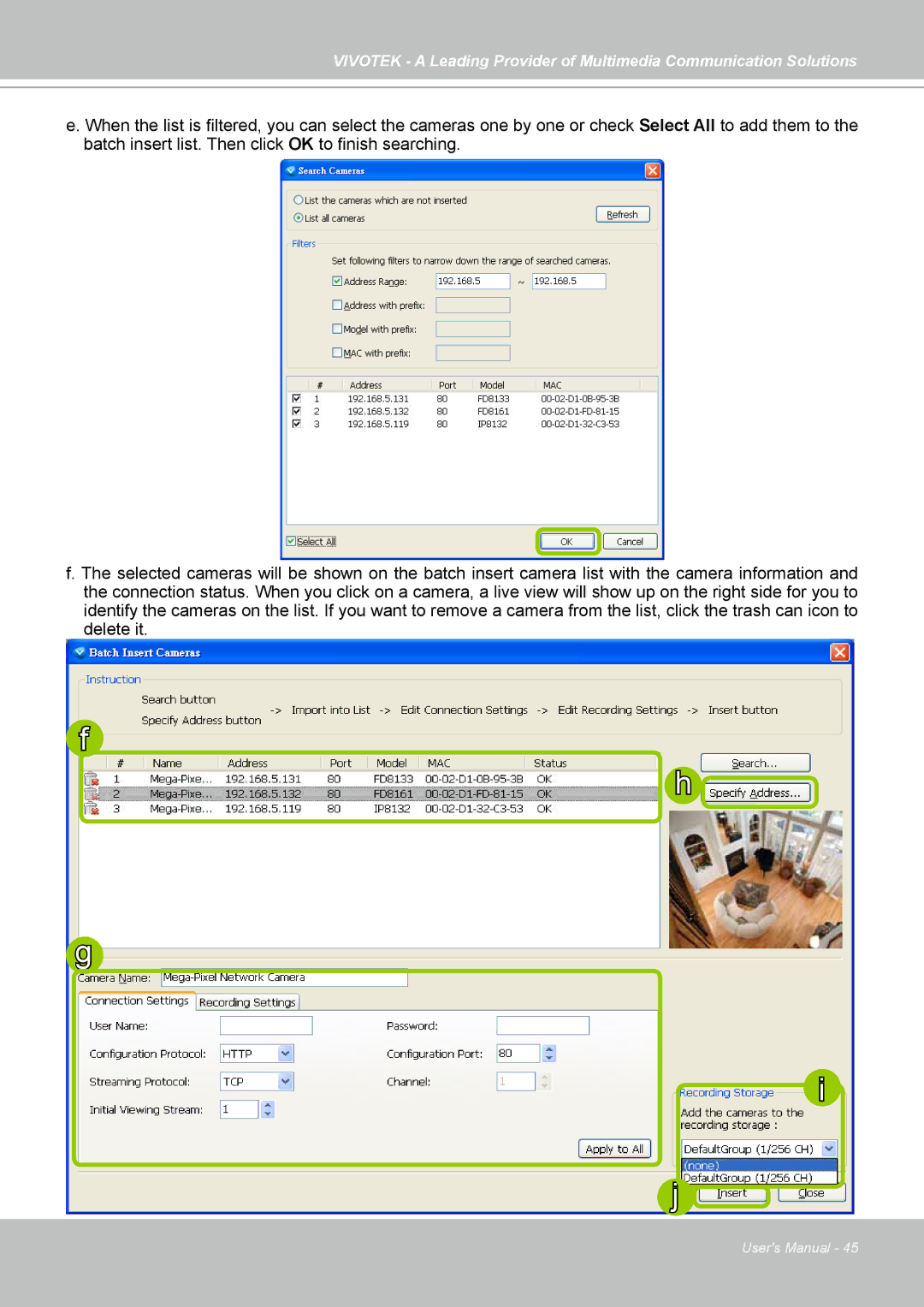 Vivotek st501 user manual 