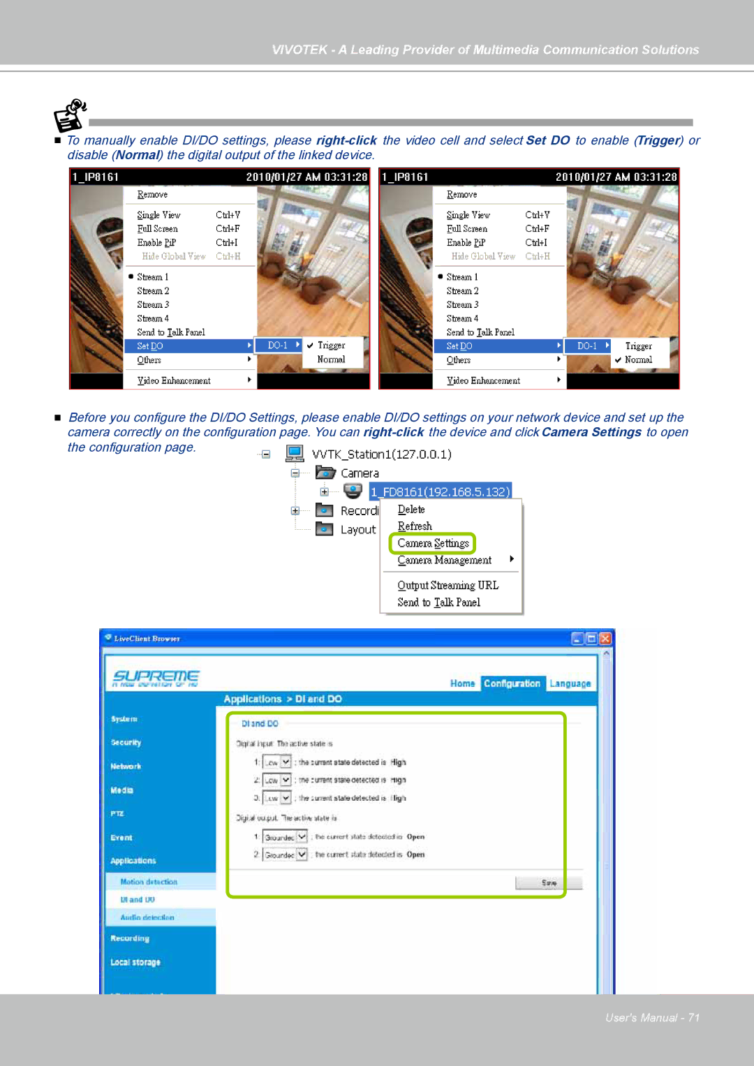 Vivotek st501 user manual 