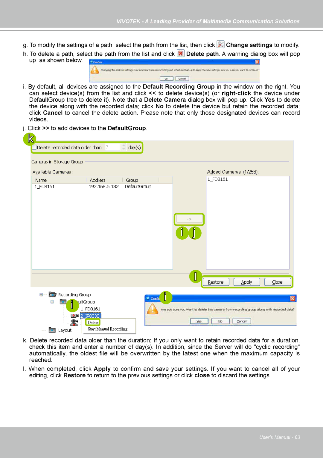 Vivotek st501 user manual 