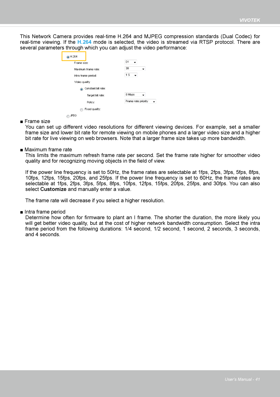 Vivotek VS8100 user manual Vivotek 