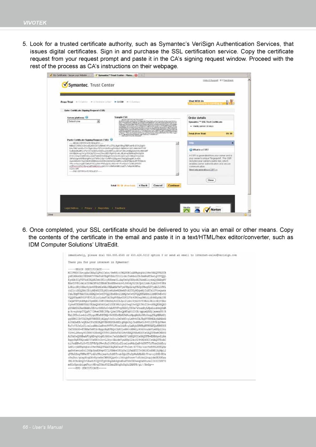 Vivotek VS8100 user manual Vivotek 