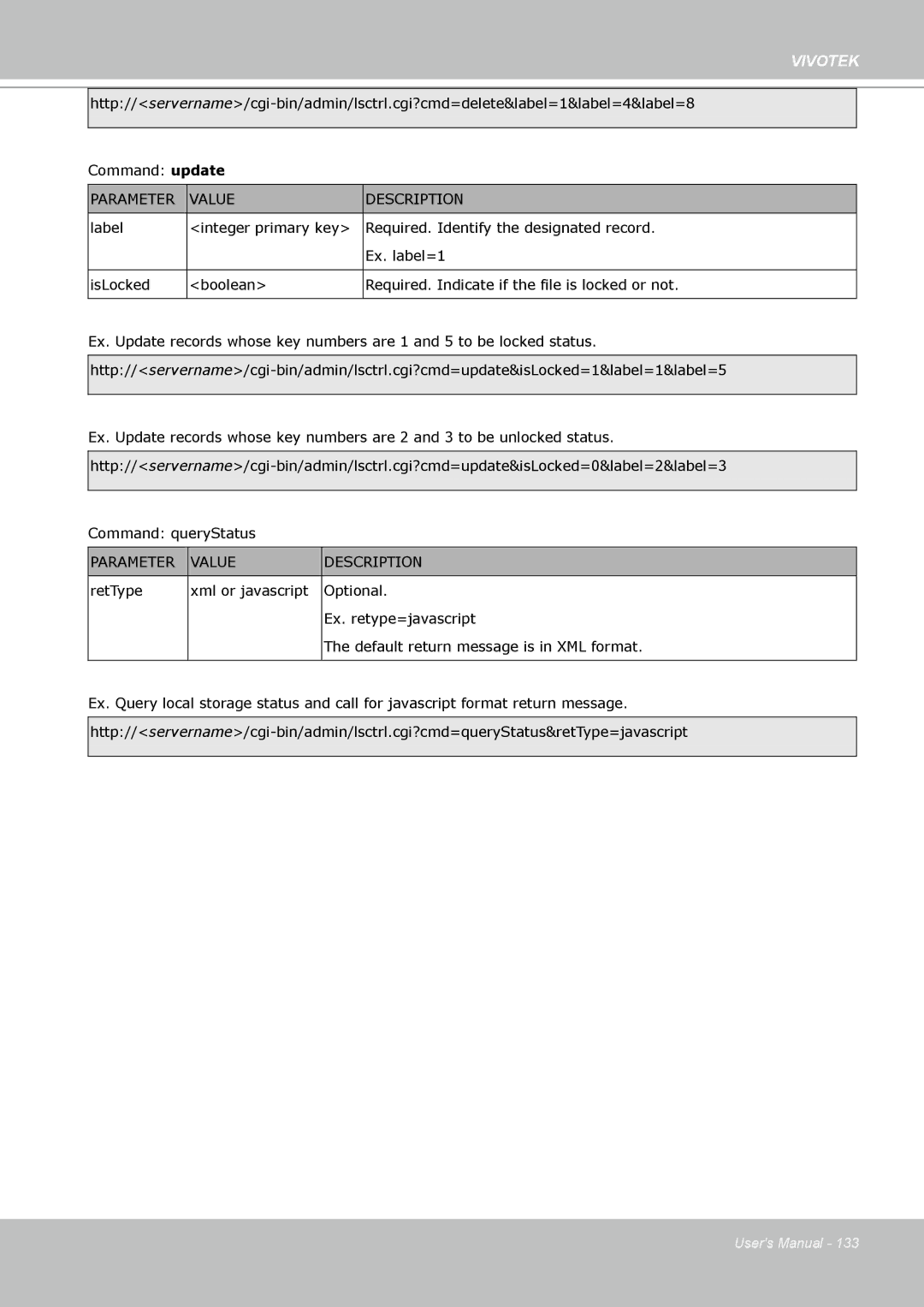 Vivotek VS8102 manual Vivotek 