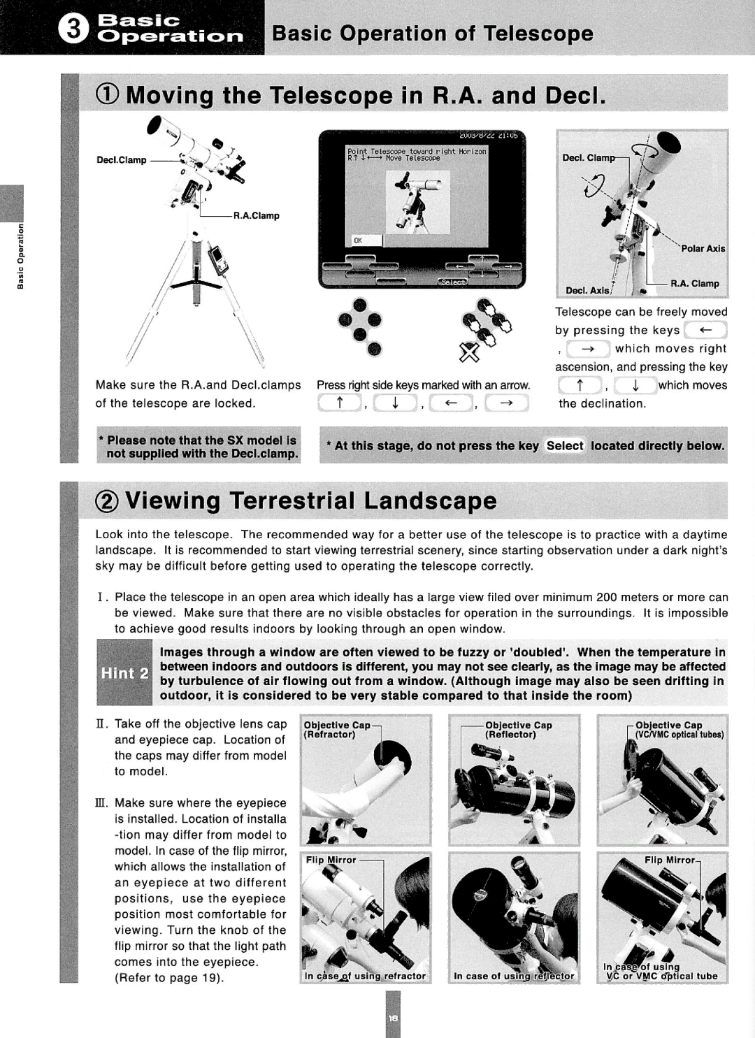 Vixen SX(SPHINX) manual 