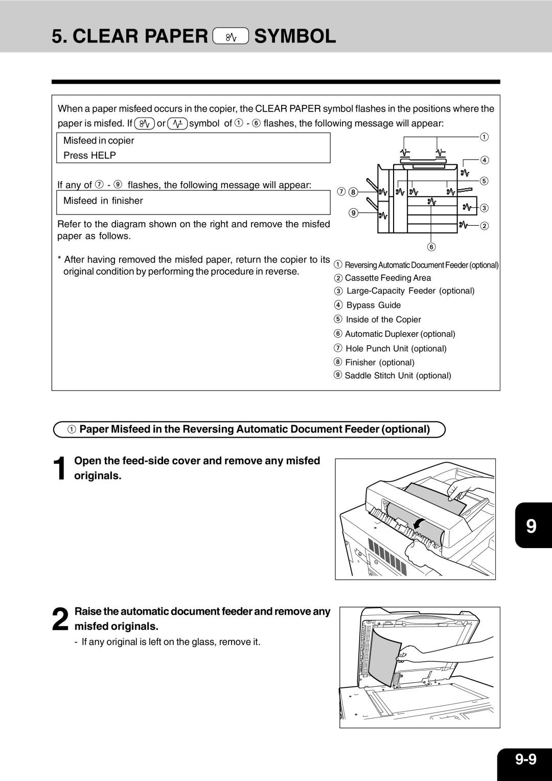 Vizio 210C manual Clear Paper Symbol, Original condition by performing the procedure in reverse 