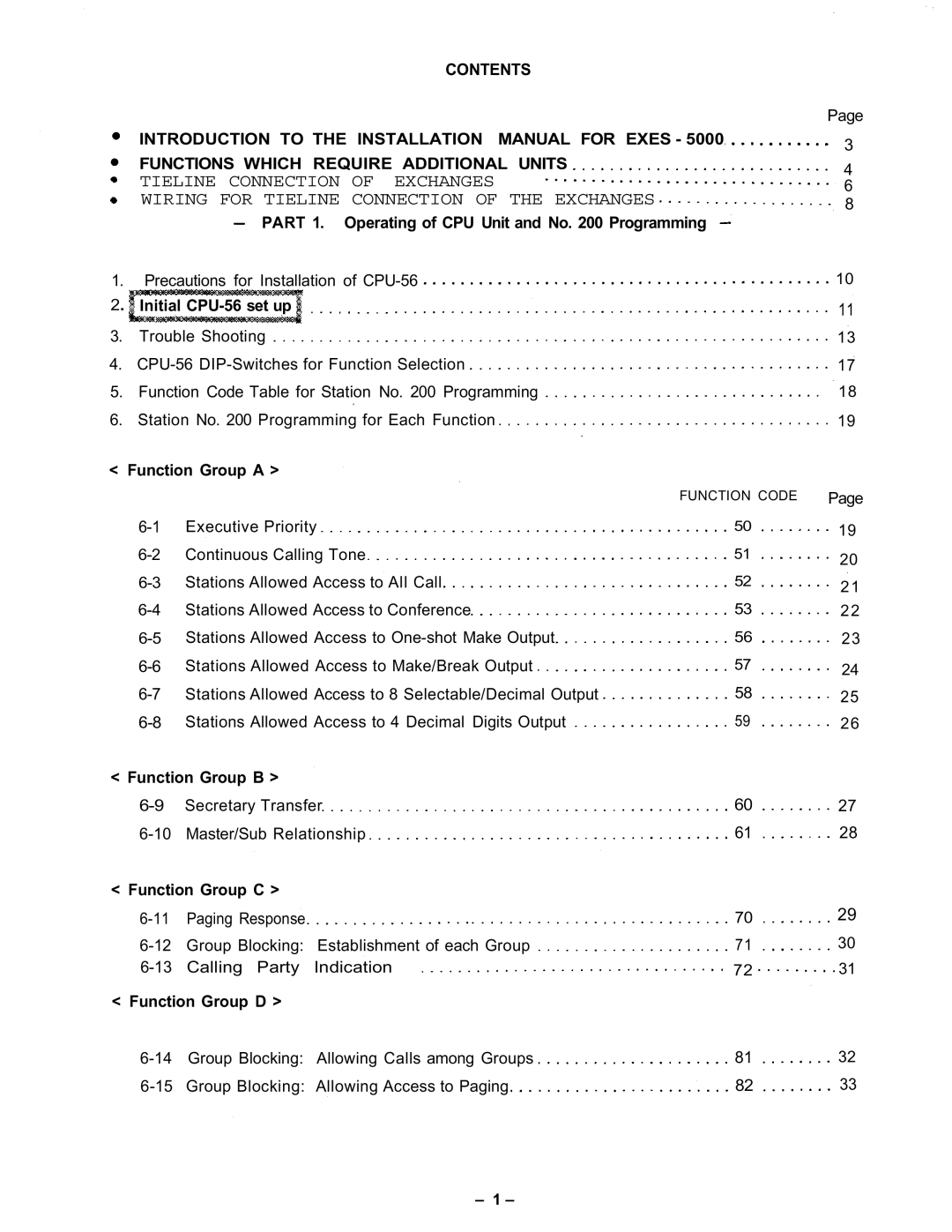 Vizio CPU-56 manual Paging Response, Function Code 