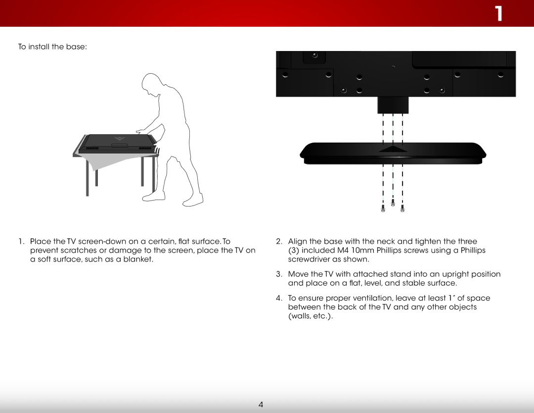 Vizio D390-B0 user manual 