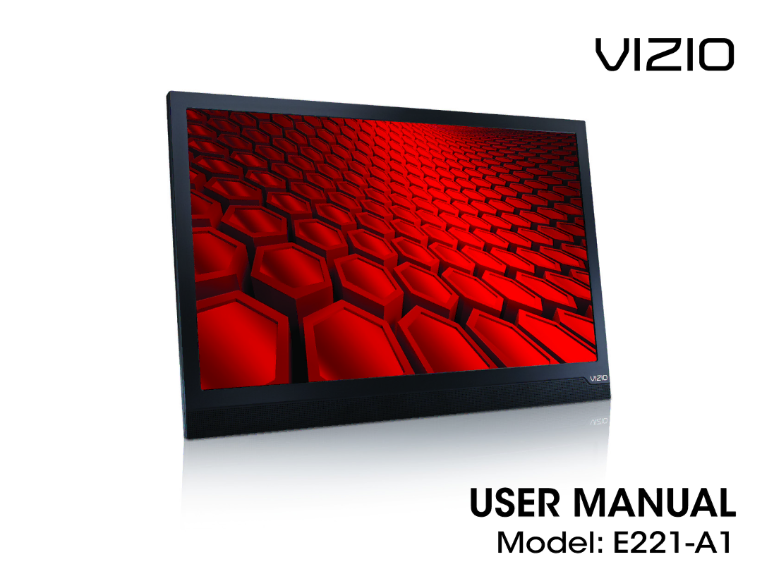 Vizio E221A1, E221-A1 user manual Vizio 