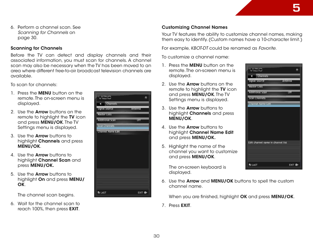 Vizio E221VA, E261VA, E191VA specifications 