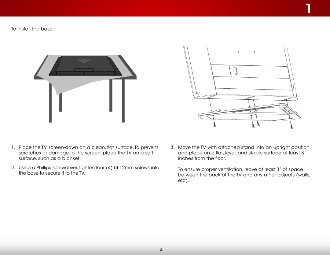 Vizio E280-A1 user manual 