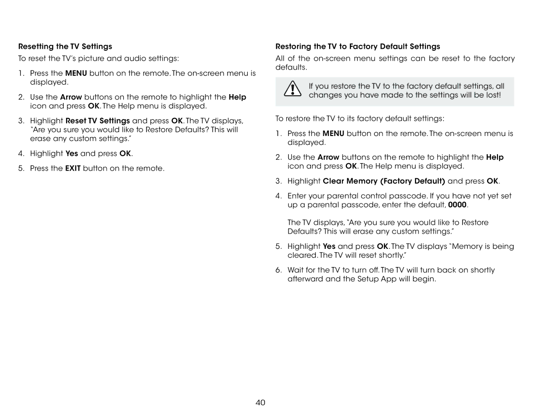 Vizio E291IA1, E291I-A1 user manual 