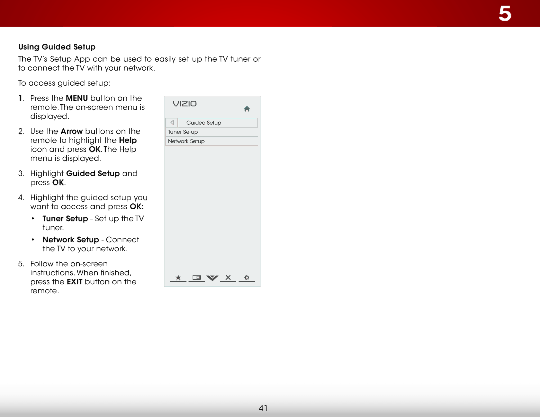 Vizio E320i-A2 user manual Tuner Setup 