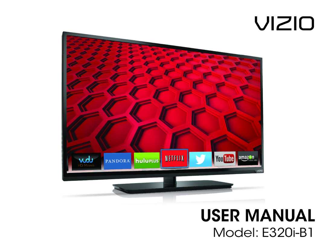 Vizio E320i-B1 user manual Vizio 