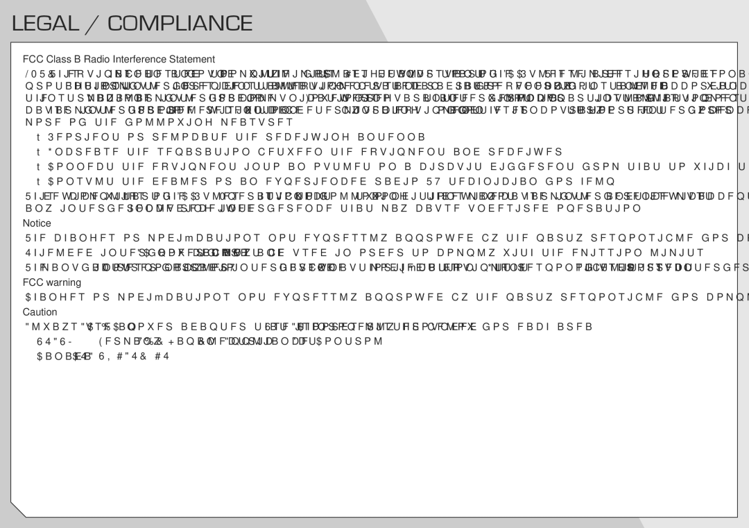 Vizio E321VT manual Legal / Compliance, FCC warning 