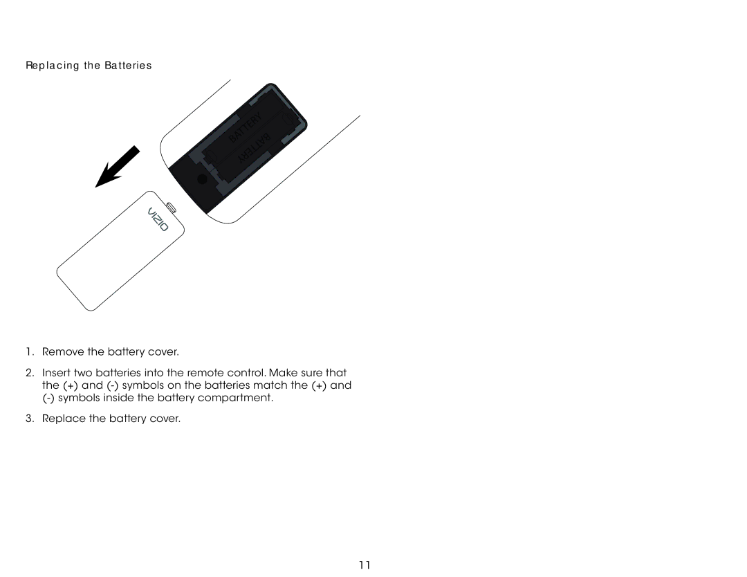 Vizio E390-A1 user manual 