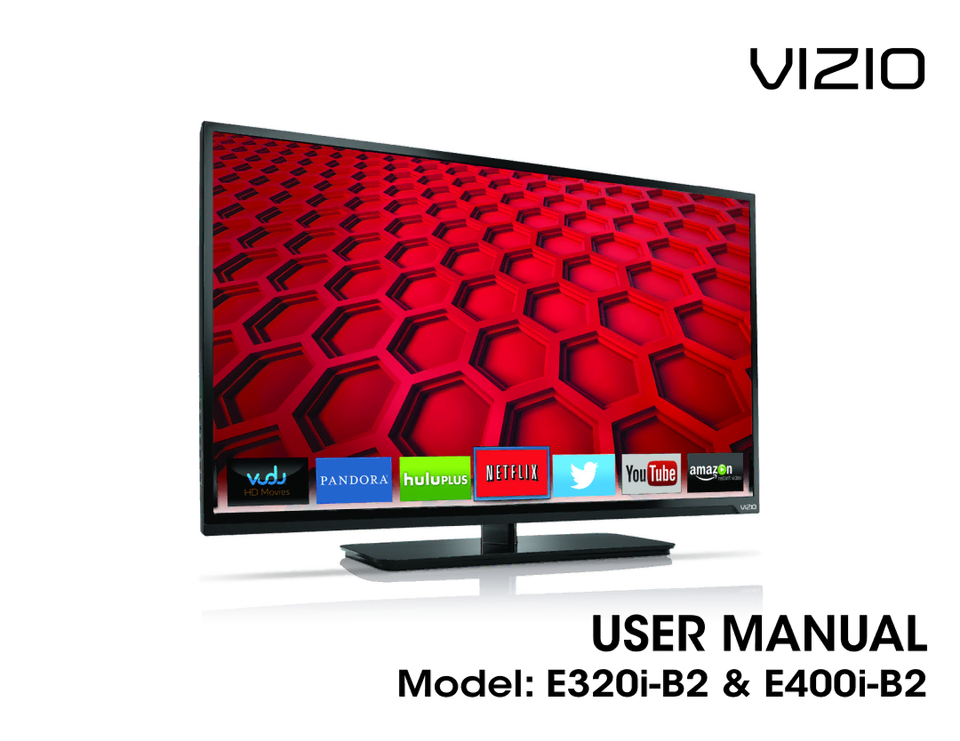 Vizio E320i-B2, E400i-B2 user manual Vizio 