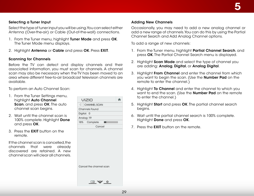 Vizio E500i-B1E user manual Highlight To Channel and enter the channel to which you 