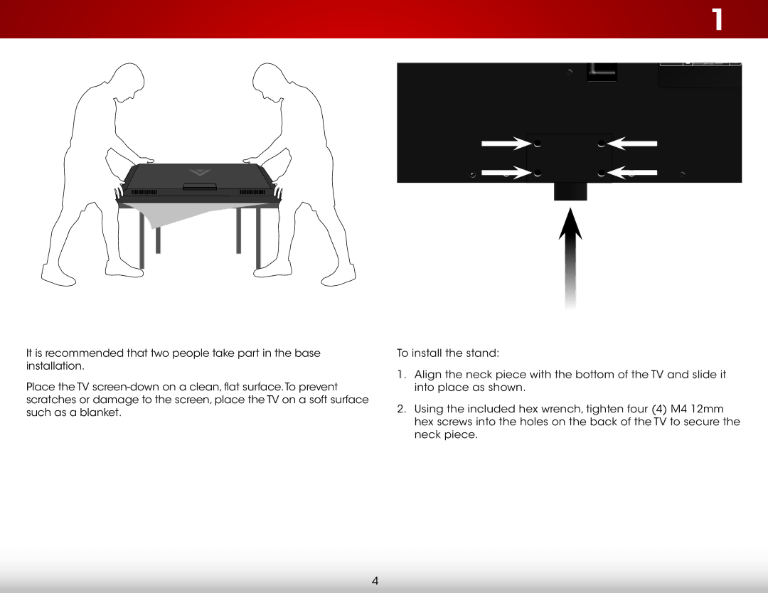 Vizio E550I-A0 user manual 