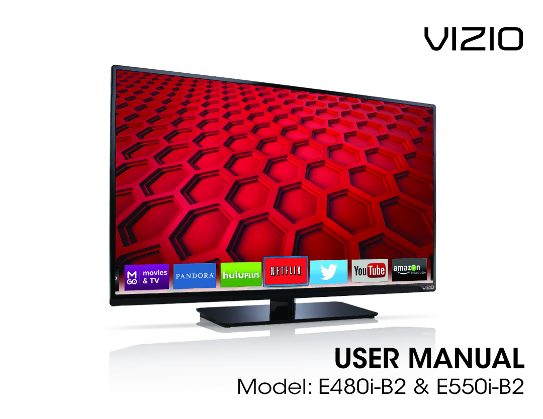 Vizio E480i-B2, E550i-B2 user manual Vizio 