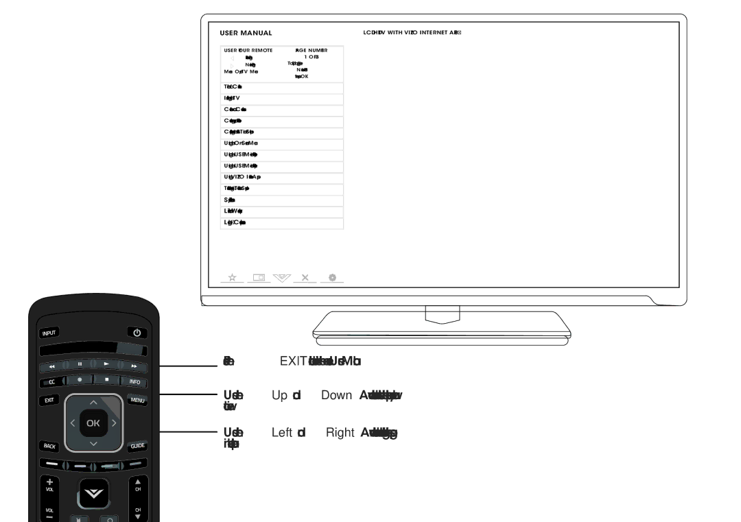 Vizio E551i-A2 quick start LCD Hdtv with Vizio Internet Apps 