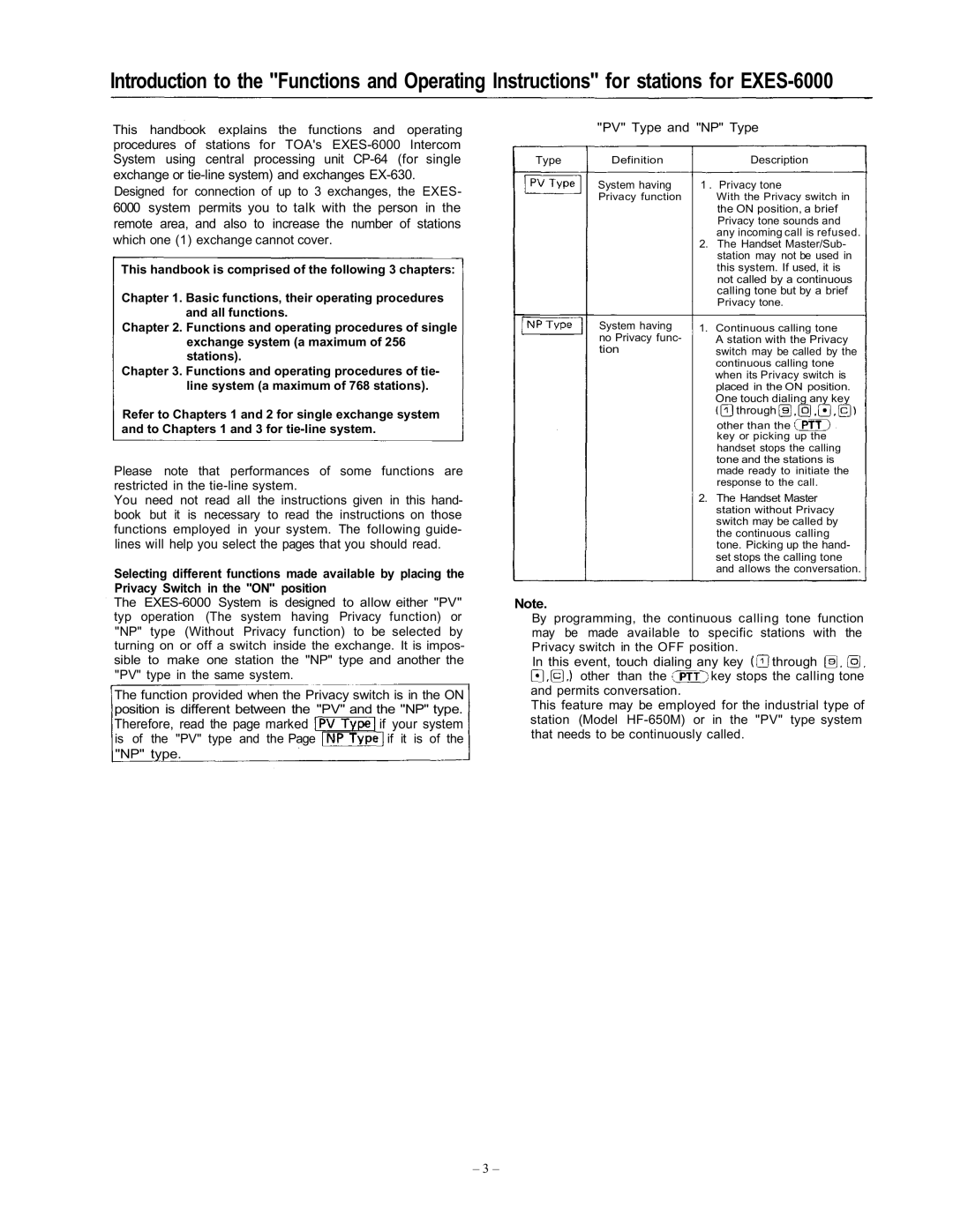 Vizio EXES-6000 CP-64 operating instructions Therefore, read the page marked if your system 