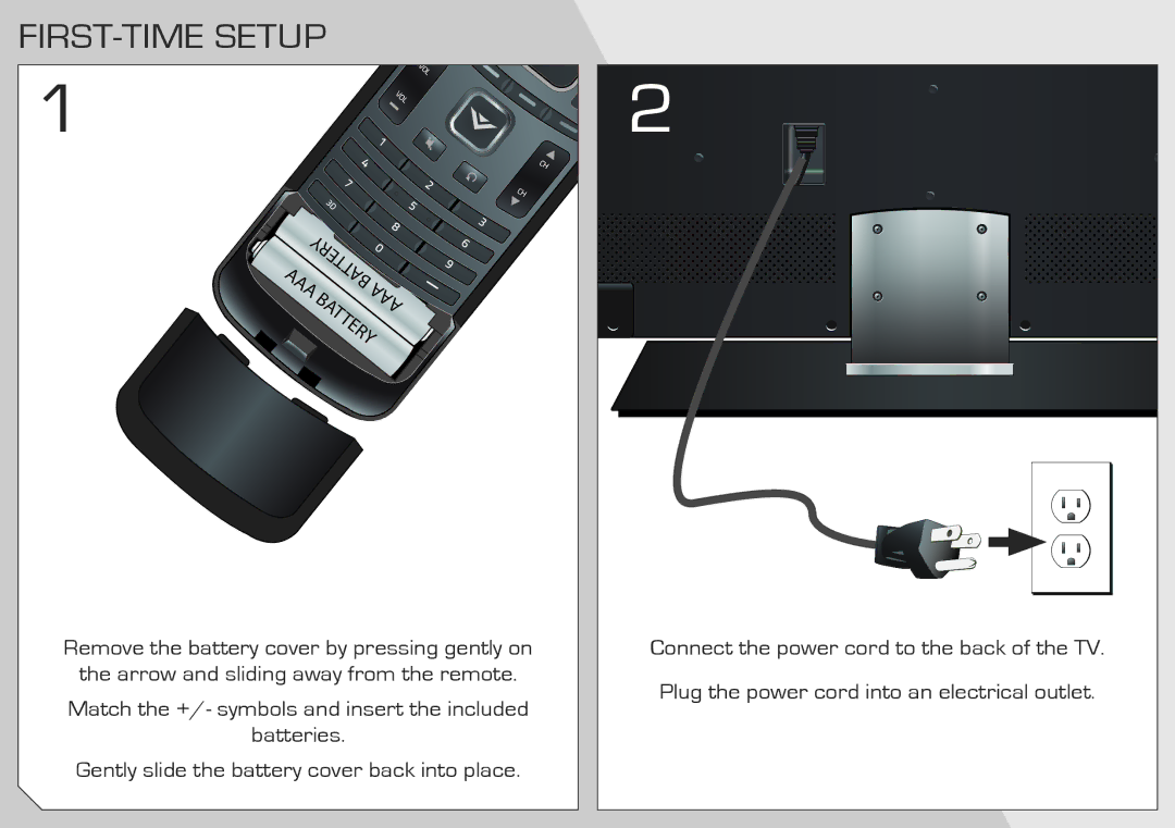 Vizio M3D470KD quick start FIRST-TIME Setup 