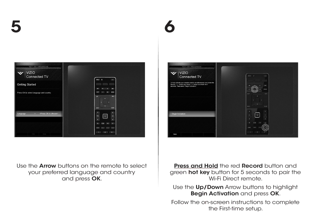 Vizio M401I-A3 quick start 