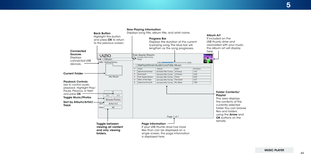 Vizio M502i-B1 user manual Vizio 