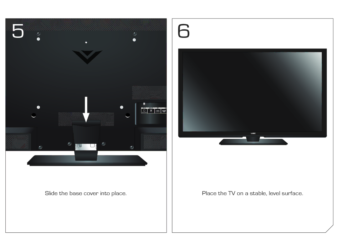 Vizio M550VSE quick start 