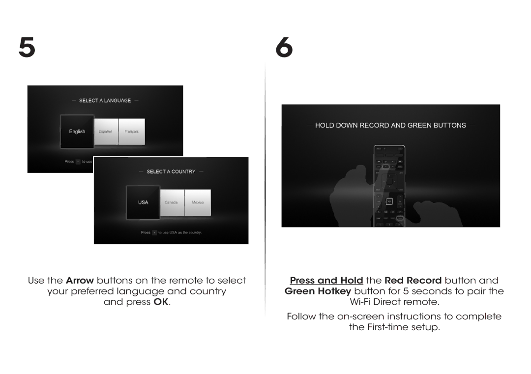 Vizio M501d-A2, M551d-A2, & M651d-A2 manual 