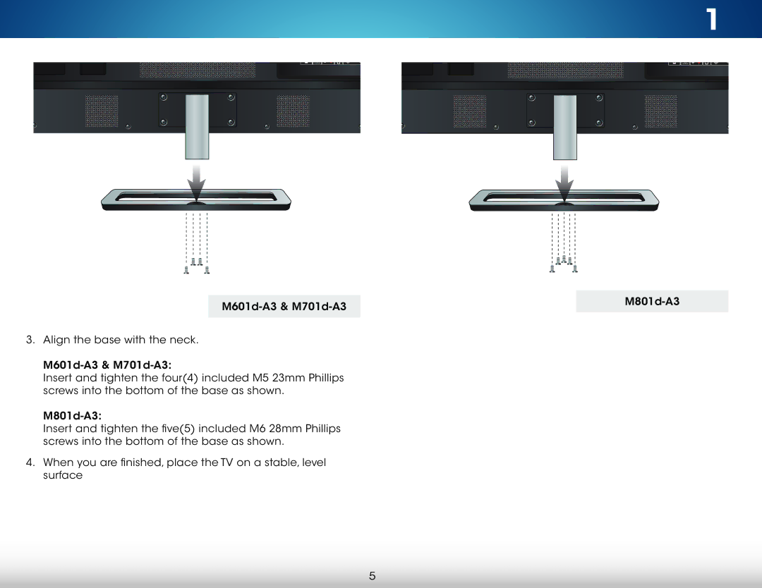 Vizio M601D-A3 user manual 