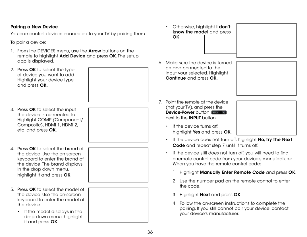 Vizio M701D-A3R, M801DA3, M601D-A3R, M701DA3R, M601DA3R, M801D-A3 user manual 