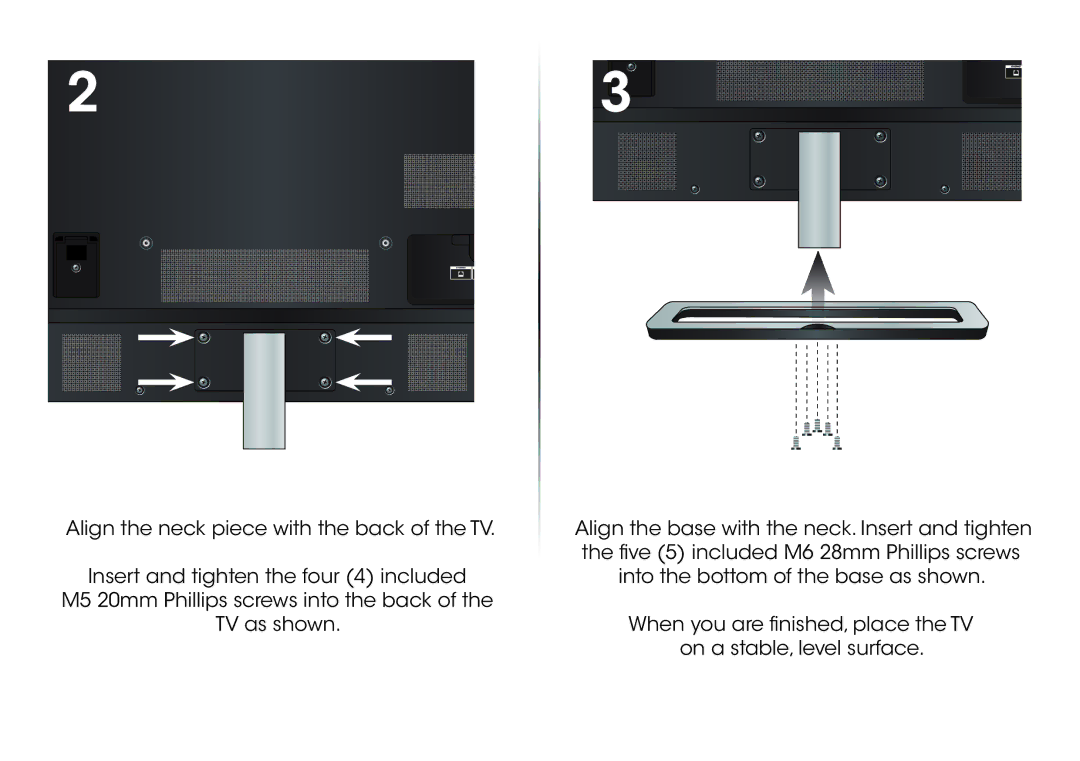 Vizio M801i-A3 quick start 