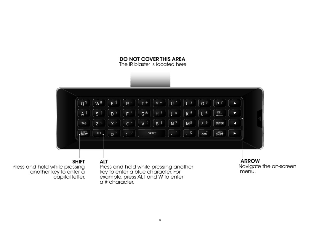 Vizio P502ui-B1E quick start Arrow 