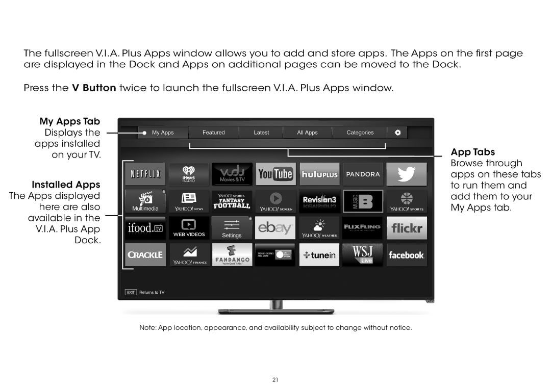 Vizio P602ui-B3, P702ui-B3 quick start 