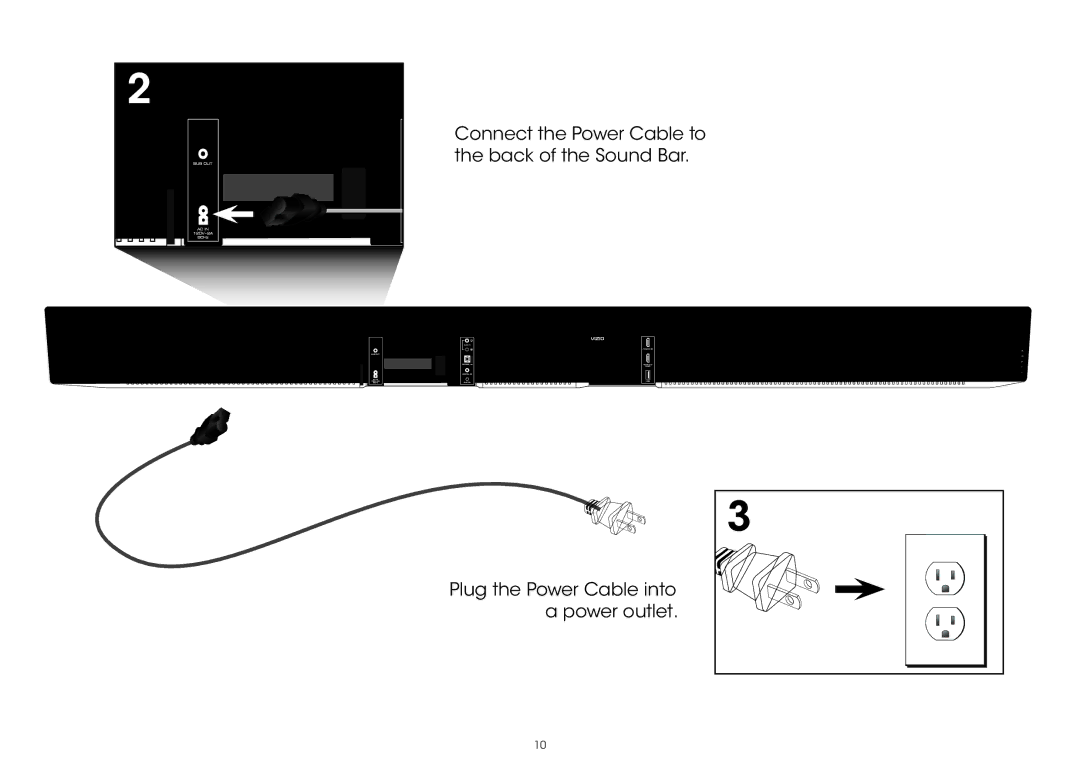 Vizio S5430w-C2 quick start 