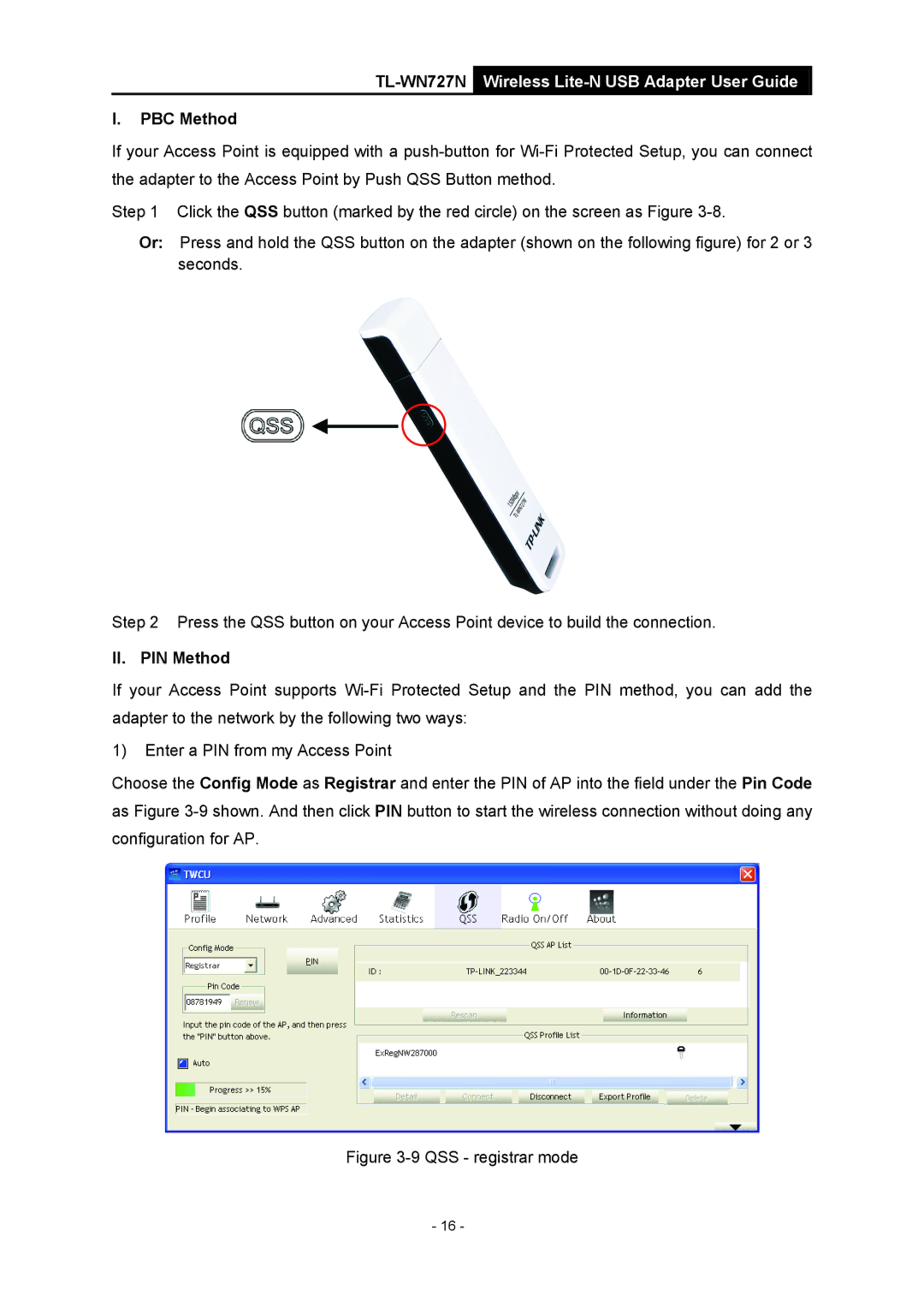 Vizio TL-WN727N manual PBC Method 