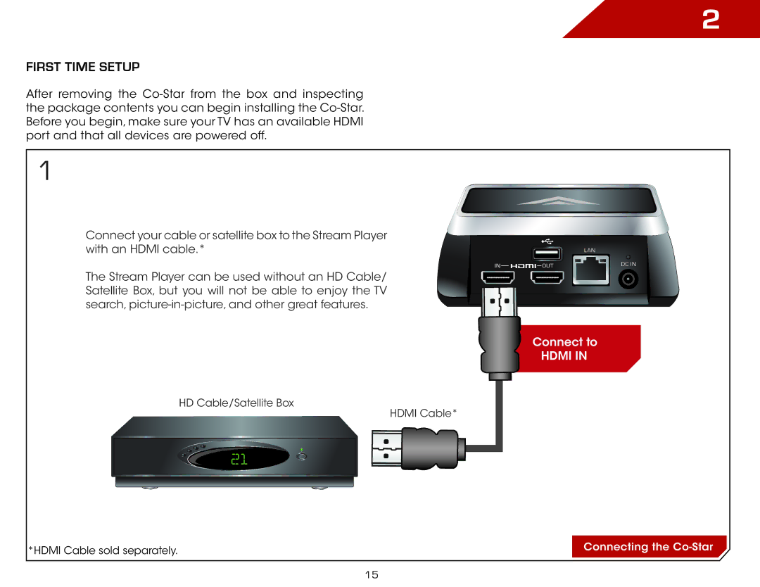 Vizio ISGB03, VAP430 specifications First Time Setup 