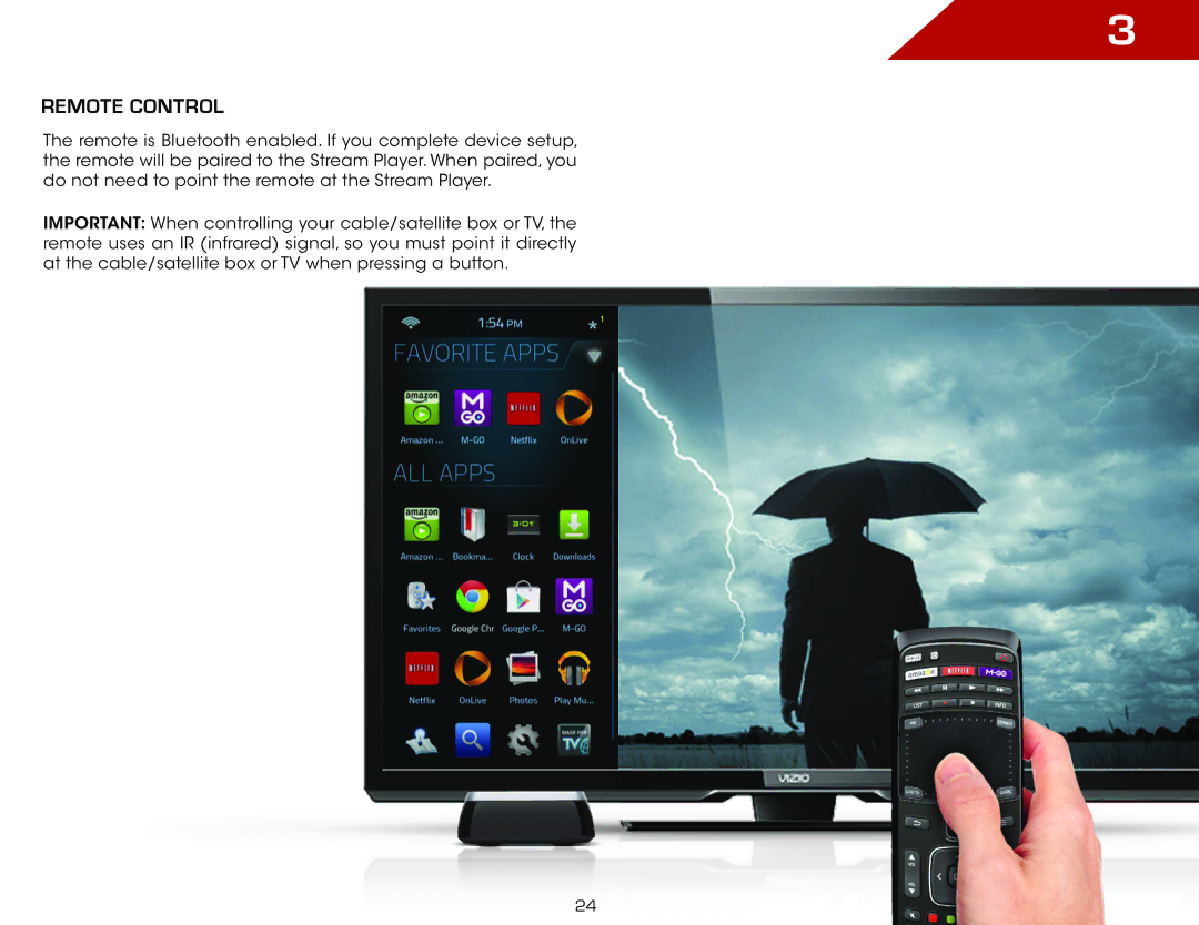 Vizio VAP430, ISGB03 specifications Remote Control 