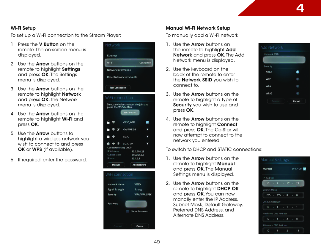 Vizio ISGB03, VAP430 specifications 