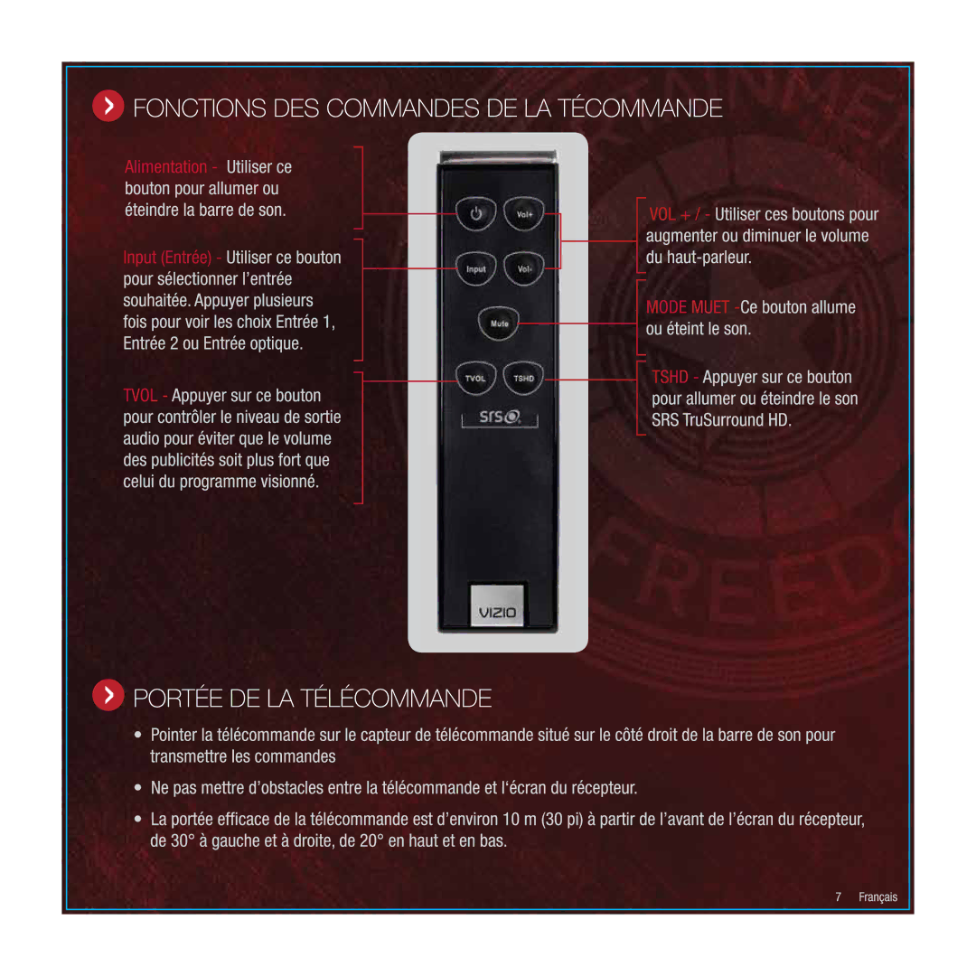 Vizio VSB200-NA manual 