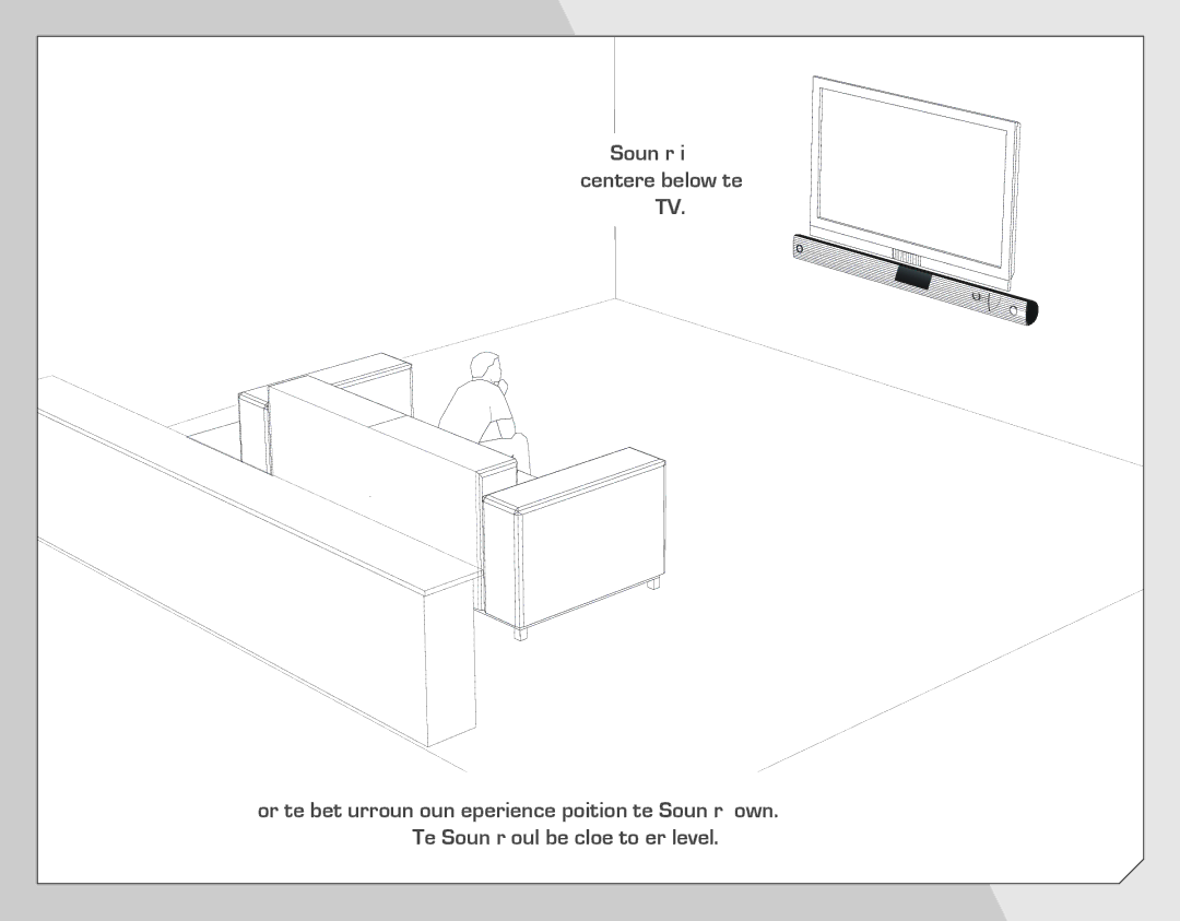 Vizio VSB207 quick start 