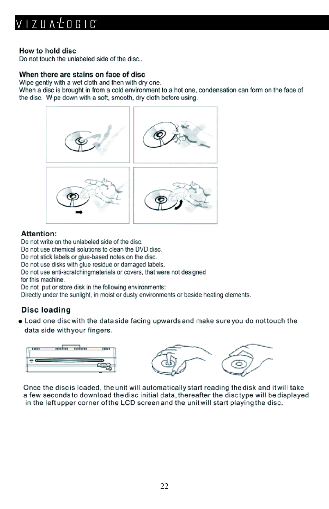 Vizualogic A-1285/6 manual 